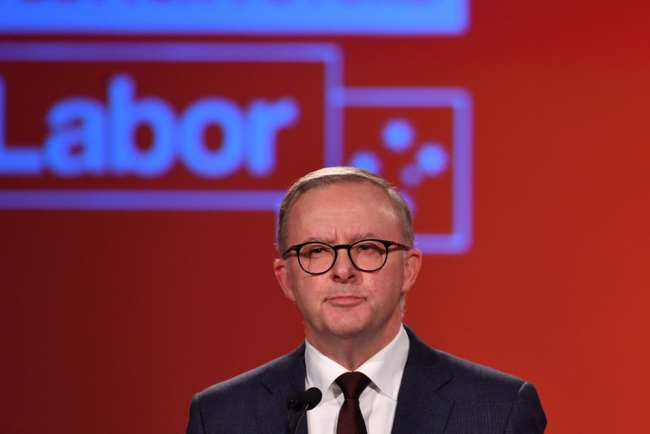 Anthony Albanese has taken advantage of reopened borders to begin Labor's Queensland campaign. 