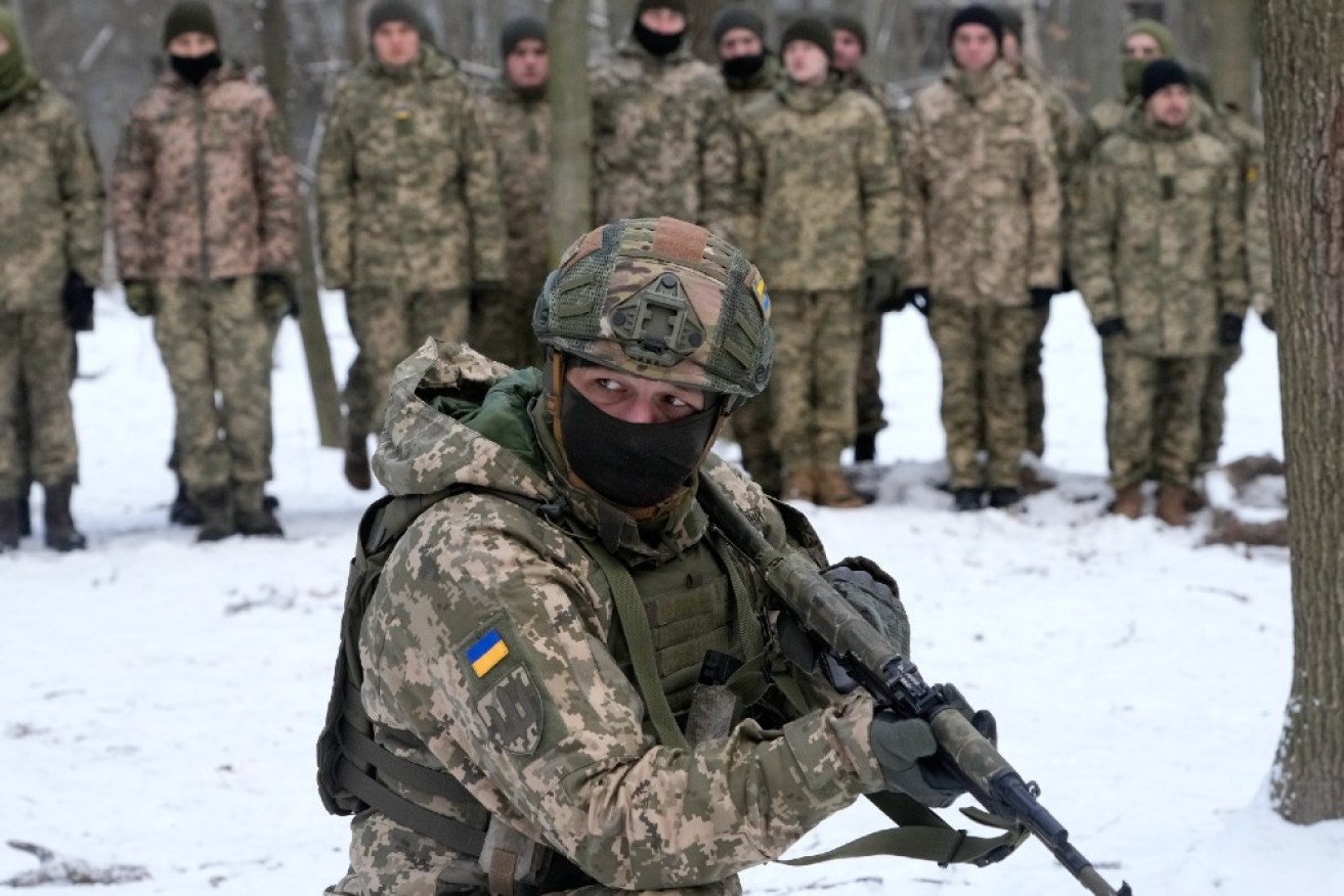We're locked, loaded and ready to repel invaders - that's Ukraine's message to Moscow.