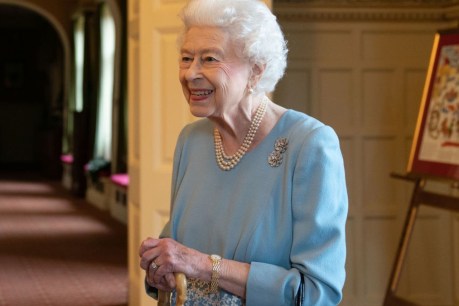 Queen seen for first time since COVID case