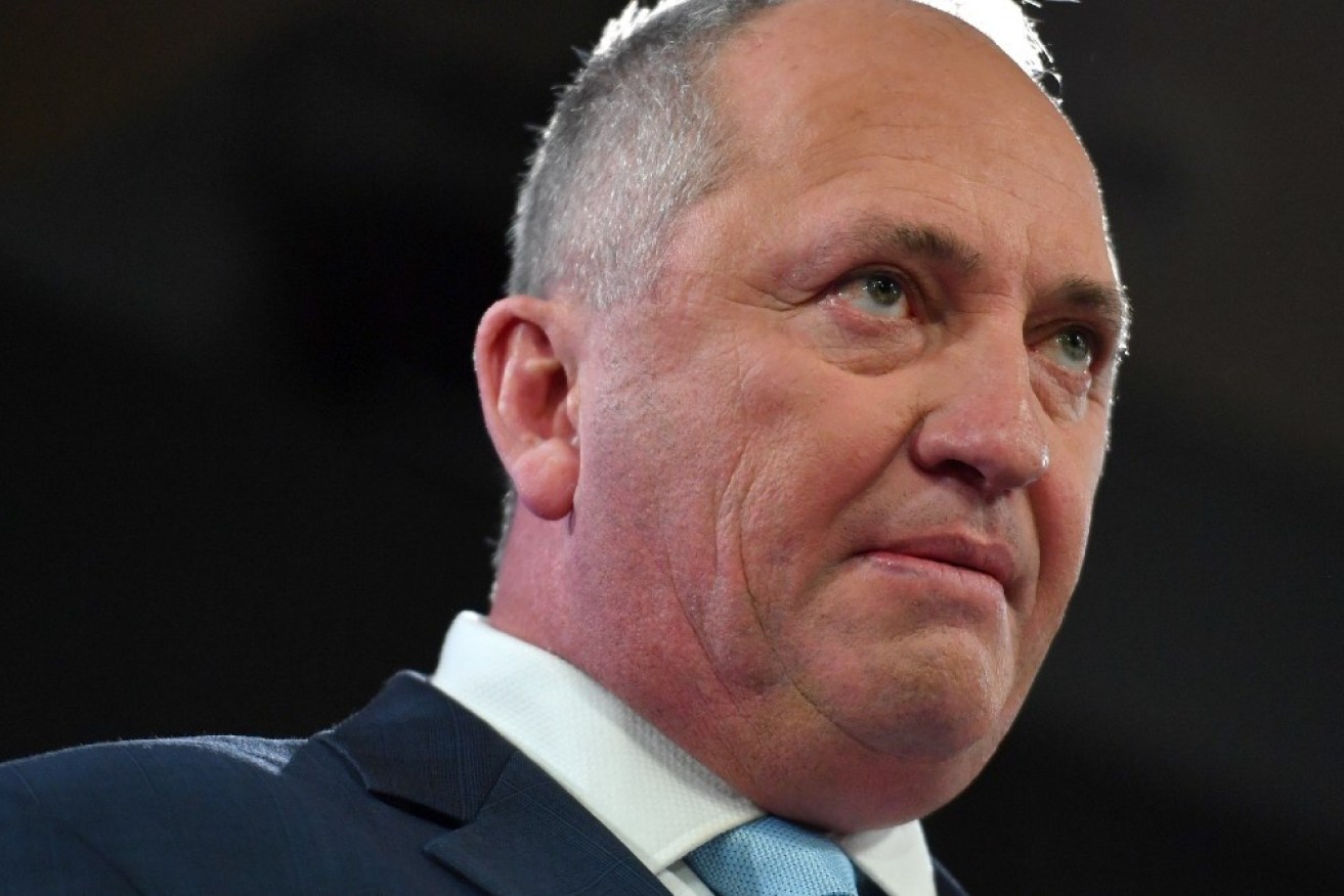 Prime Minister Anthony Albanese says Barnaby Joyce should get his act together.