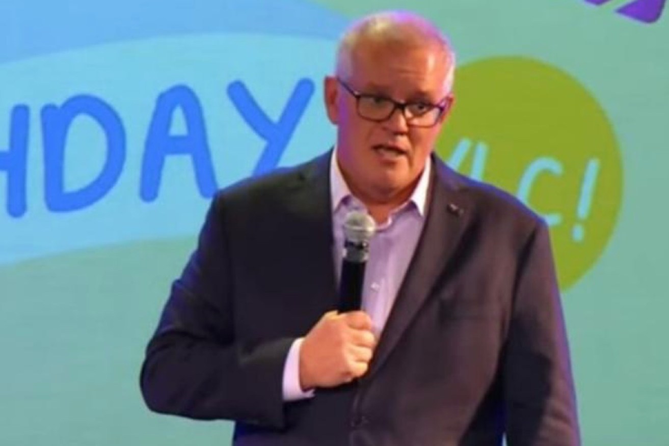 Mr Morrison made the controversial remarks to a Pentecostal congregation in Perth at the weekend.