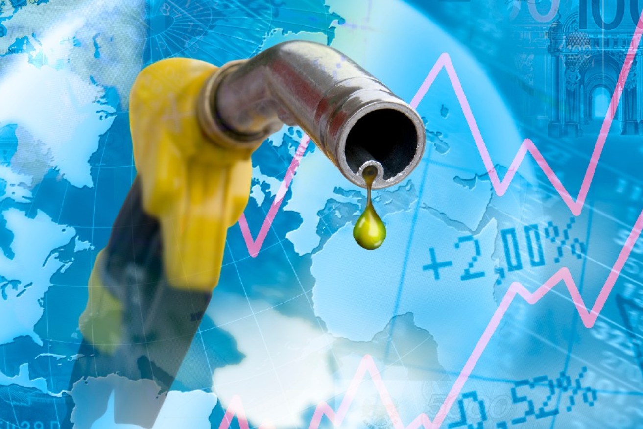 Petrol prices are adding to the interest rate picture in Australia.