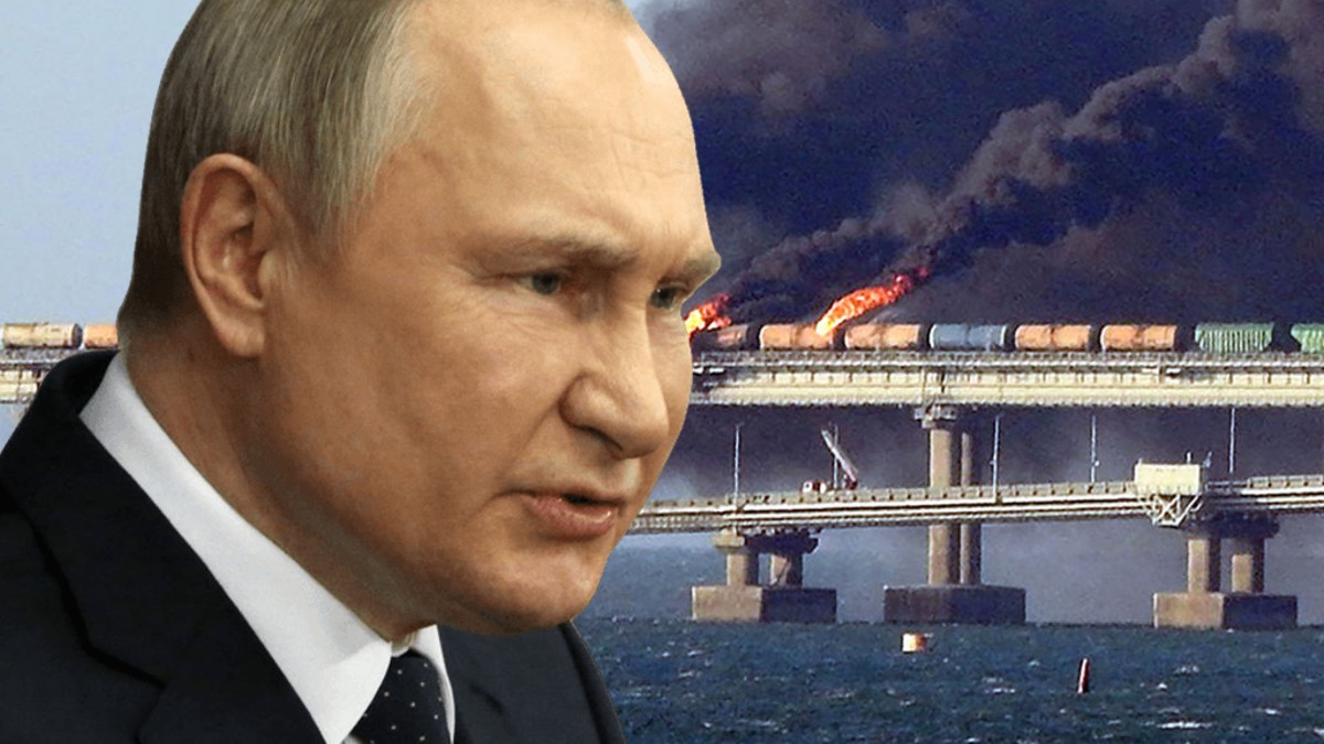 Vladimir Putin Accuses Ukraine Of 'terrorism' For Bridge Blast