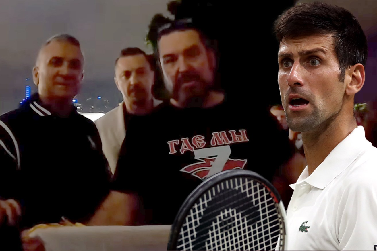 Novak Djokovic's dad hasn't made his son's quest for a 22nd grand slam any easier. 