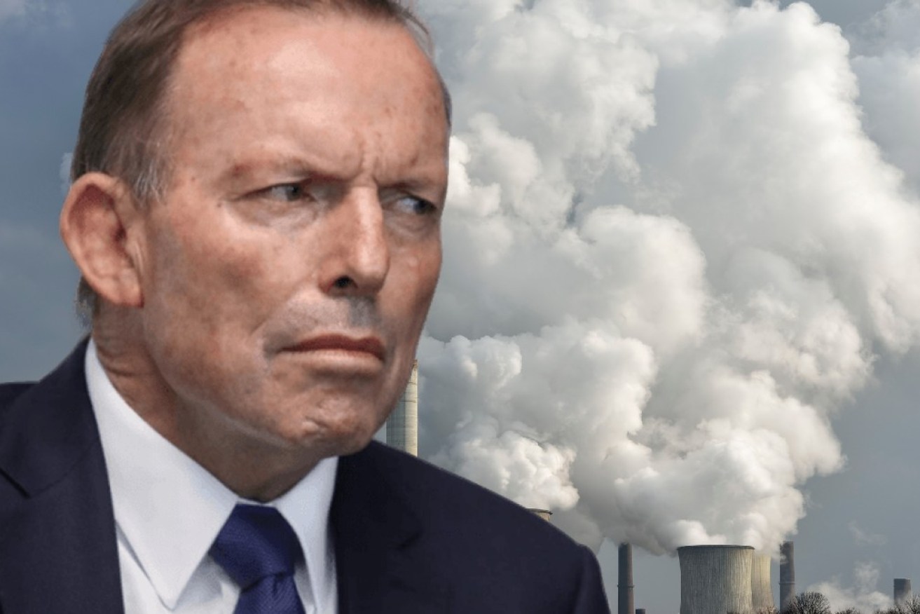 Former prime minister Tony Abbott has joined a 'lonely' voice in climate denial. 