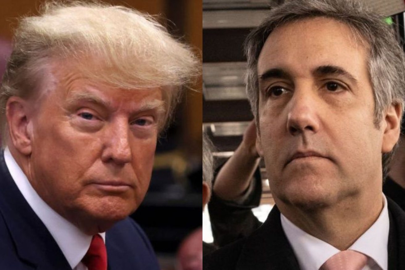 Donald Trump is taking aim at his former lawyer Michael Cohen. 