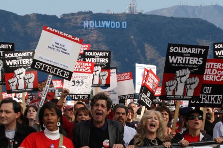 Hollywood writers&#8217; strike to trigger TV shutdowns