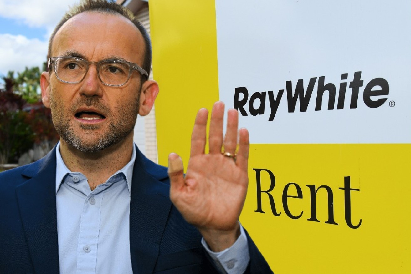 Greens leader Adam Bandt sees the rental crisis as so severe only price caps can solve it.
