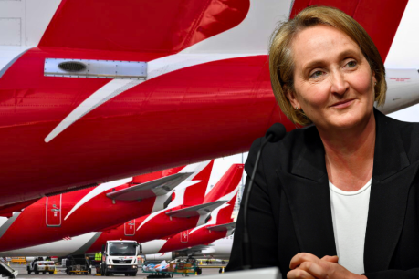 Qantas first-half profit down 13 per cent