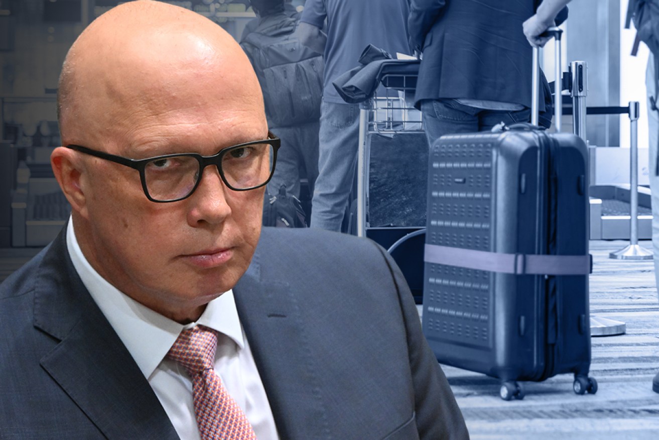 Opposition Leader Peter Dutton called for "sensible" management of immigration.