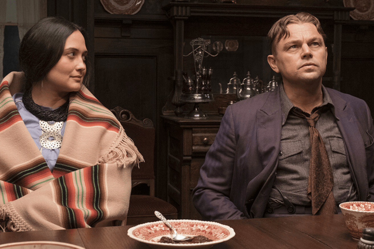 Lily Gladstone and Leonardo DiCaprio give tragic and compelling performances in a story of betrayal, murder and conspiracy.