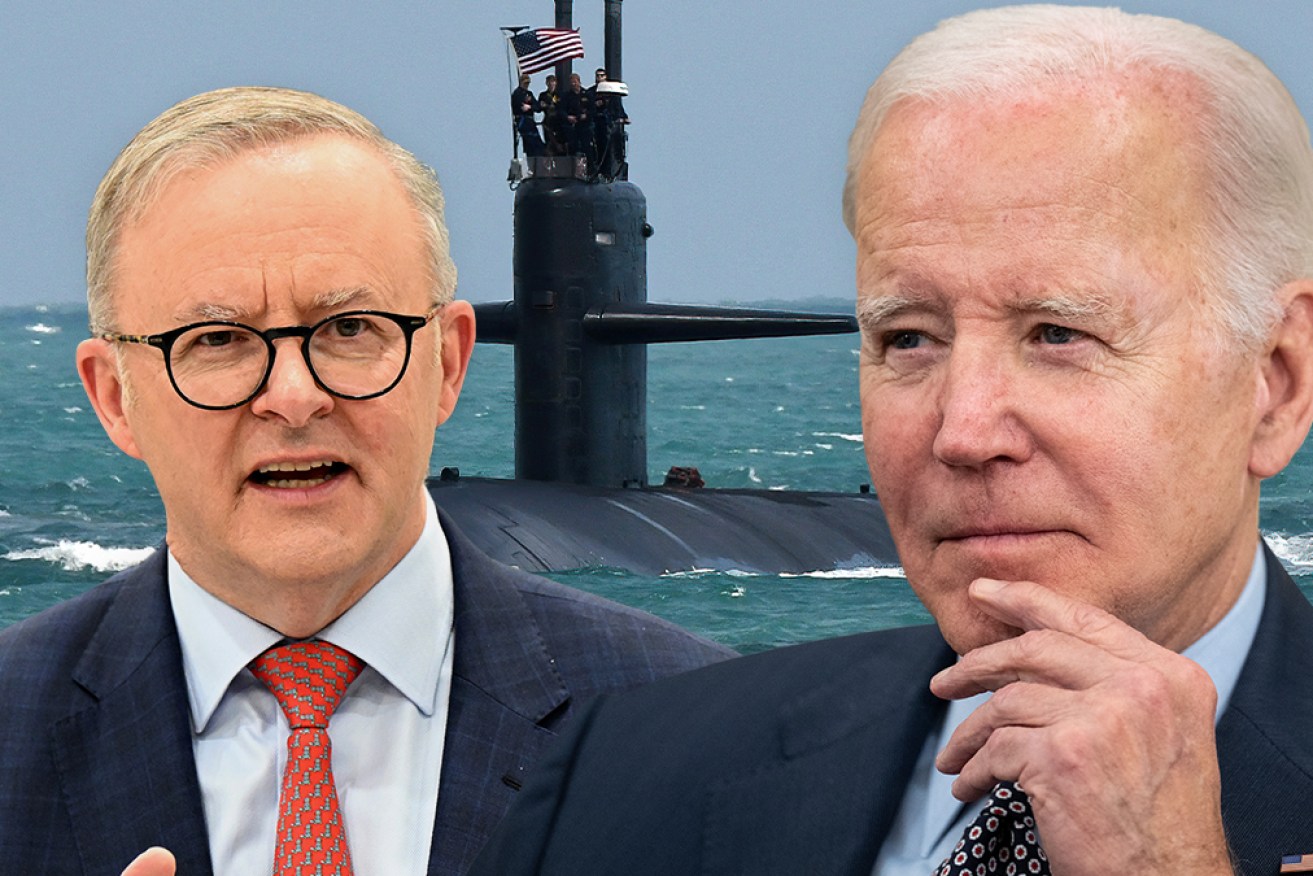 Washington is poised to sell Canberra at least three Virginia-class nuclear subs.