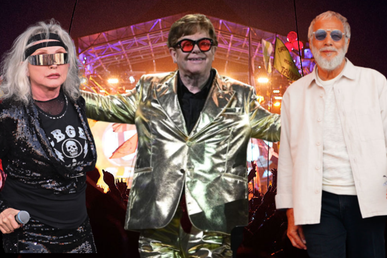Debbie Harry, Elton John and Cat Stevens wowed the crowds. 