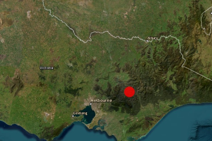 Melbourne woken as 4.6 quake rocks high country