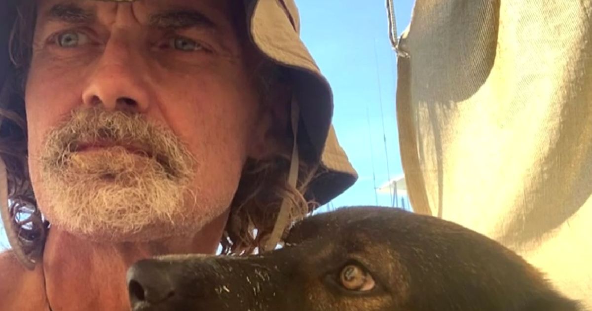 Sydney man and his dog rescued after months adrift in Pacific