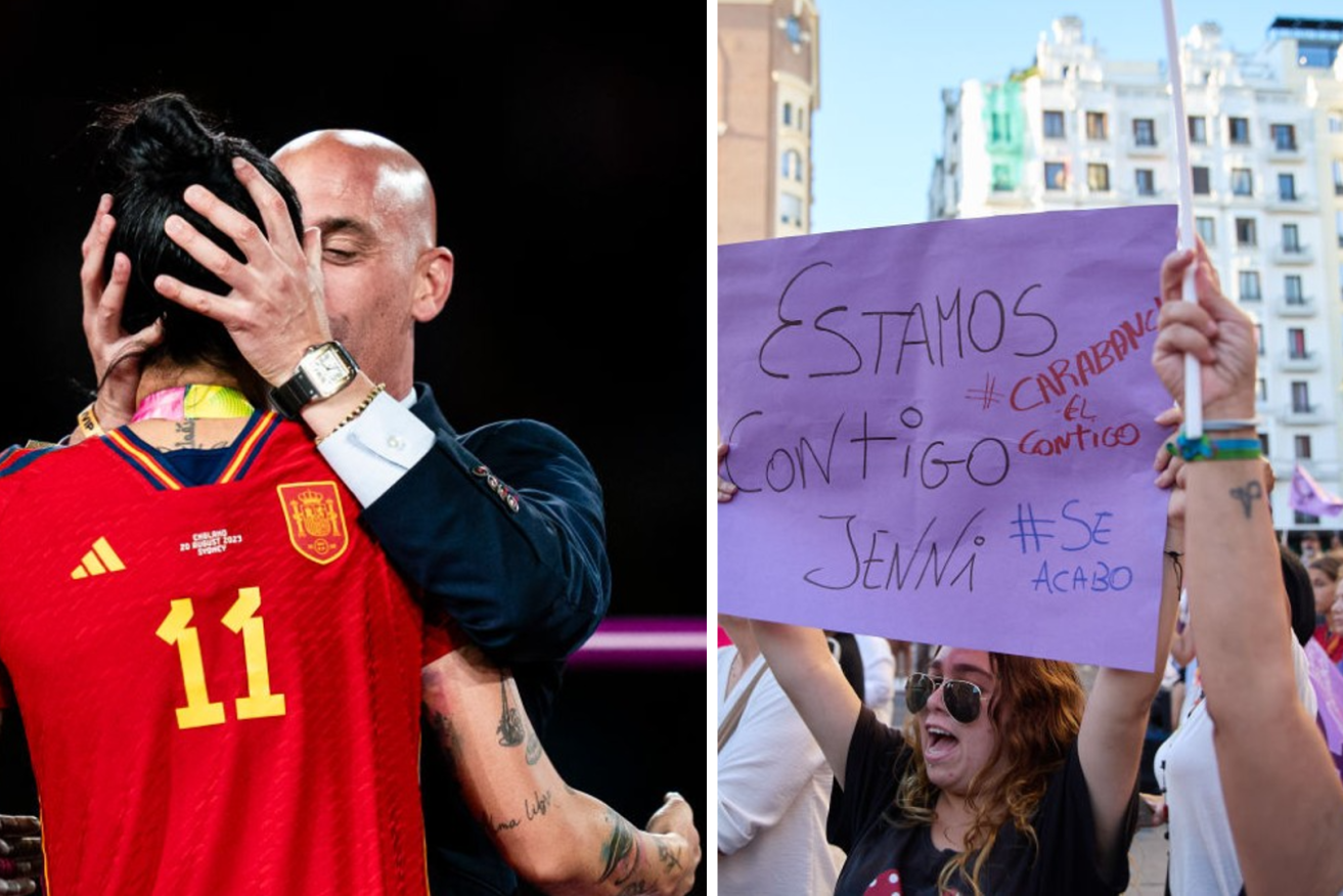 Luis Rubiales' kiss on Jenni Hermoso, and his refusal to stand down, has triggered public outrage. 