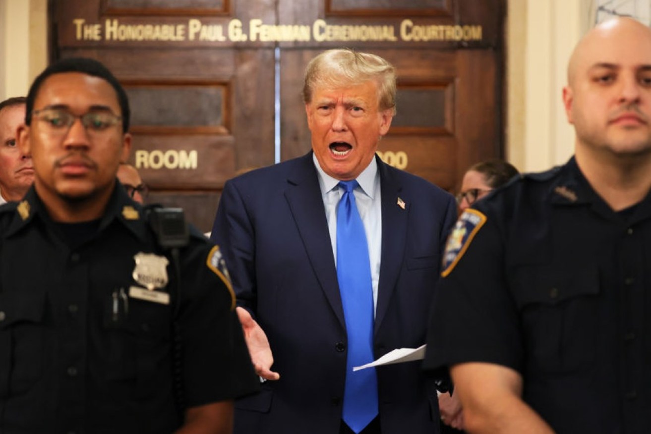 Donald Trump has repeated denied the allegations in the Stormy Daniels hush money case.