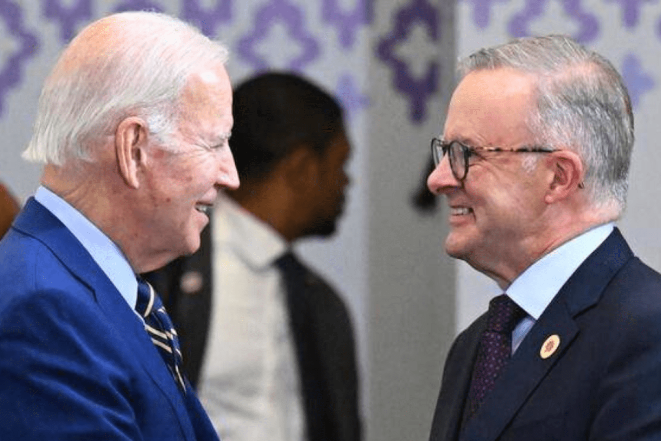 US President Joe Biden is hosting Prime Minister Anthony Albanese in Washington DC.