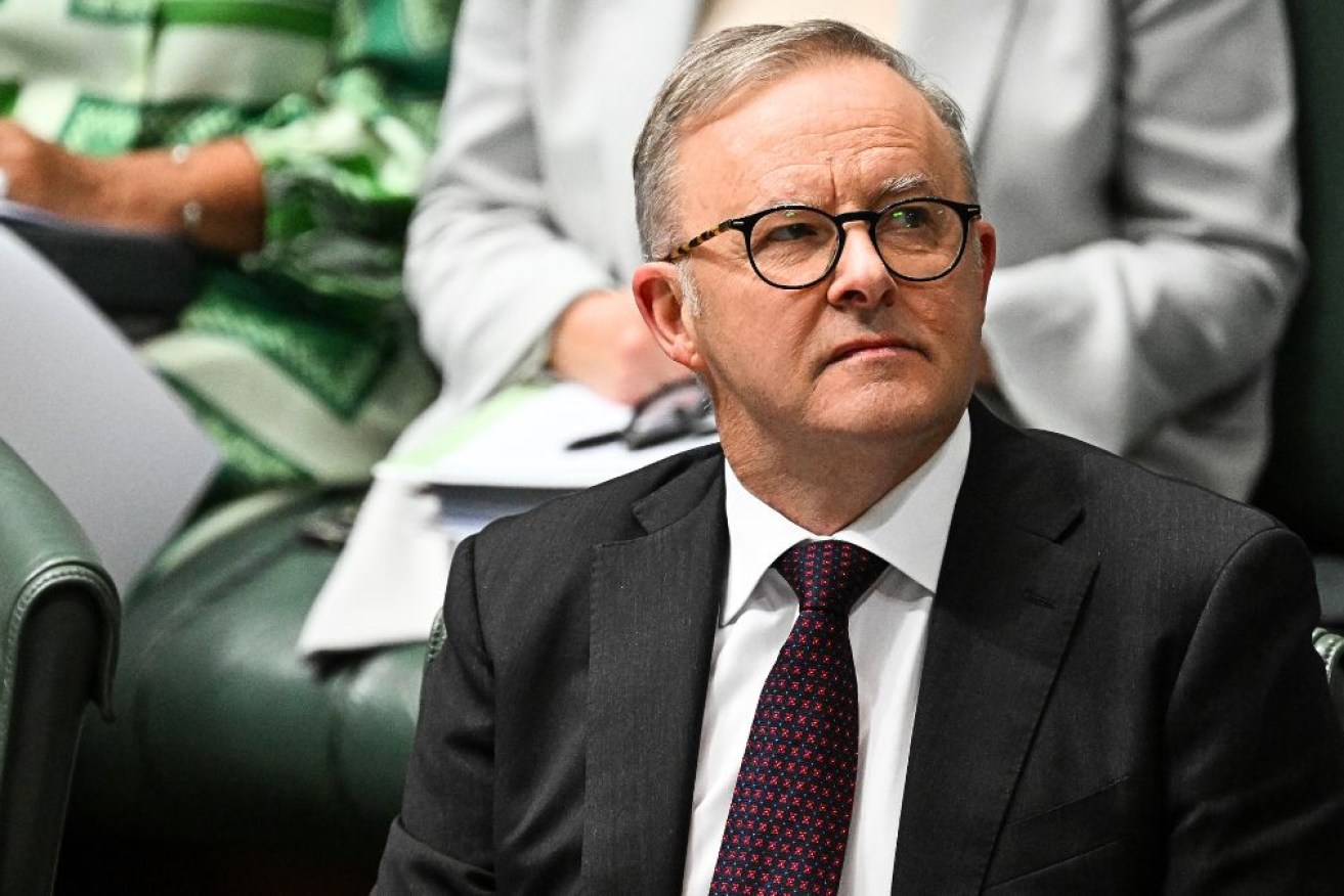 Prime Minister Anthony Albanese has defended his government's record. Photo: AAP 