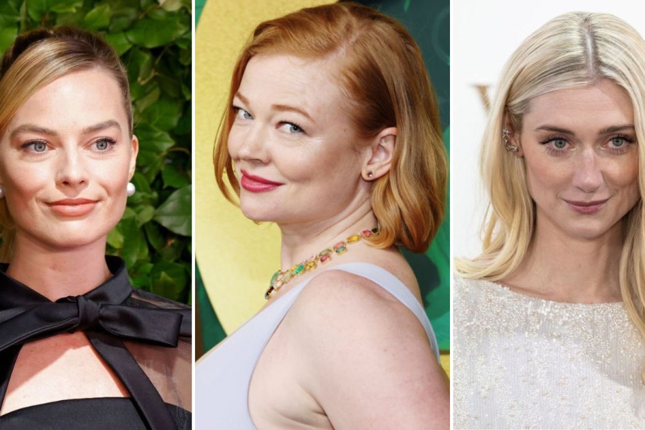 Actors Margot Robbie, Sarah Snook and Elizabeth Debicki are in the running. 