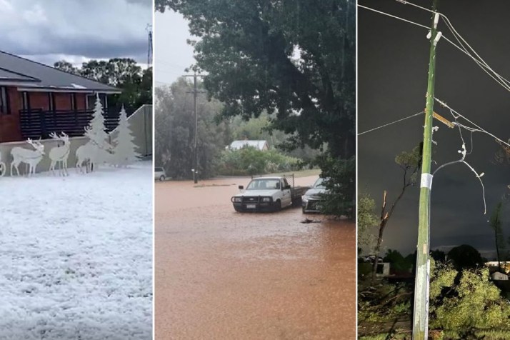 Woman killed after wild storm smashes SEQ