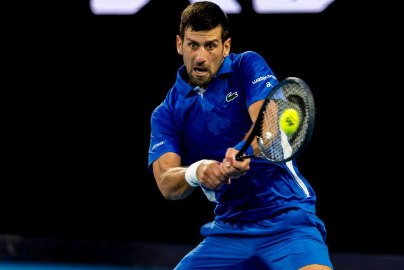 Djokovic is set to resume his quest for a record-extending 25th grand slam singles title.