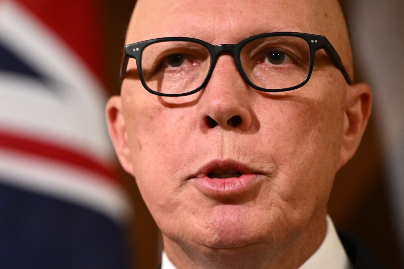 Opposition Leader Peter Dutton says retired MPs have been 'besmirched". 