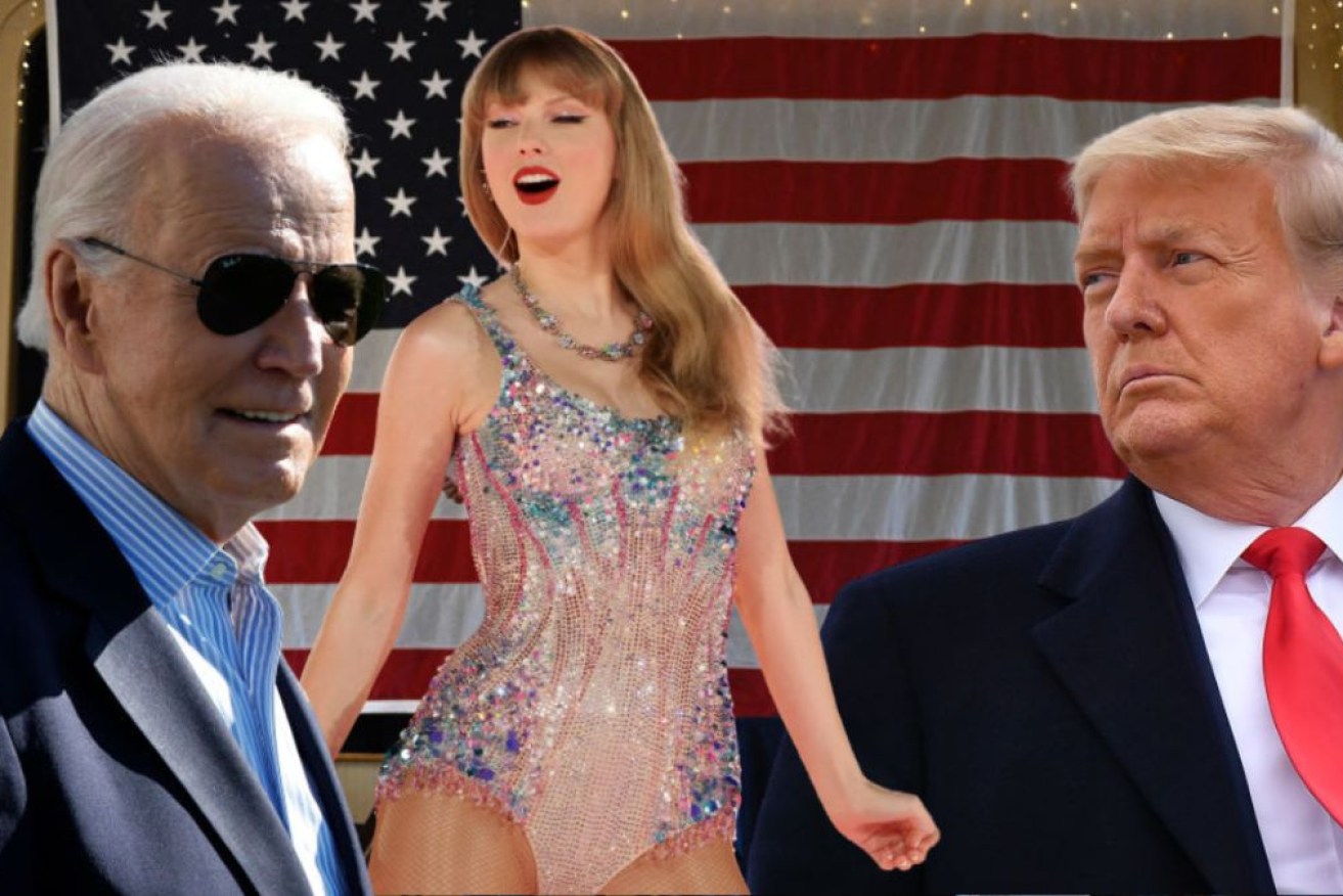 Taylor Swift has appealed to her millions of fans as Joe Biden and Donald Trump prepare for a rematch. 