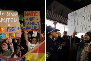 Gay book ban shelved after fiery protest