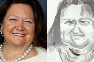 Another portrait Gina Rinehart wants gone emerges