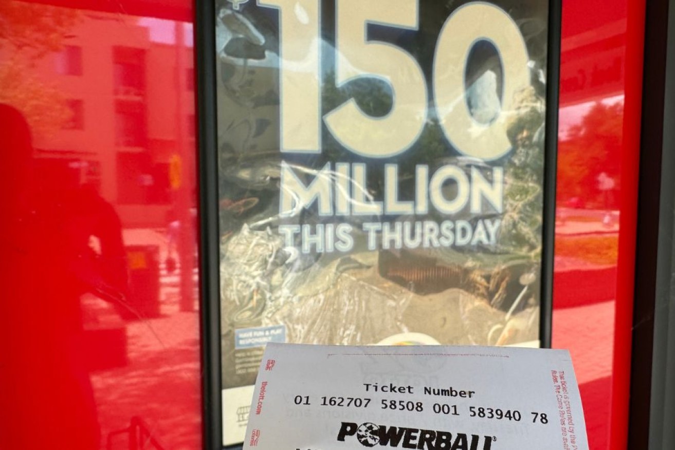 The man who won the $150 million Powerball jackpot says he never screamed so loud or jumped so high.