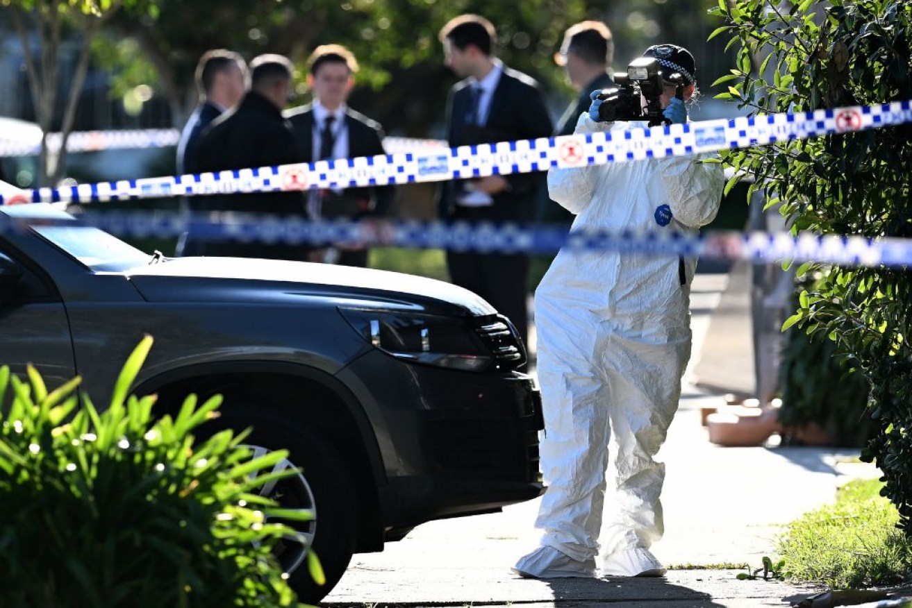 Police arrived to a brutal scene at the Sydney address. 