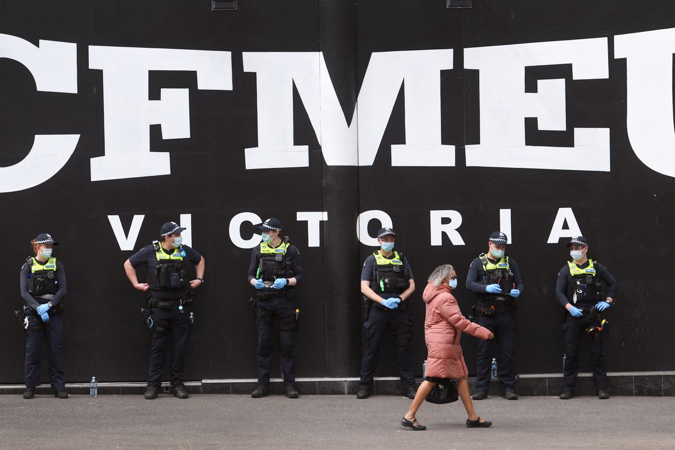 Victorian police looked into 20 allegations of potential criminal activity involving the union.