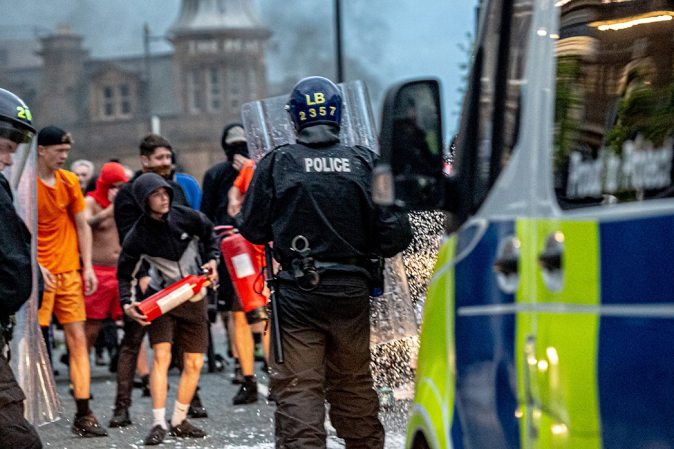 There were riots and protests across much of England and Northern Ireland.