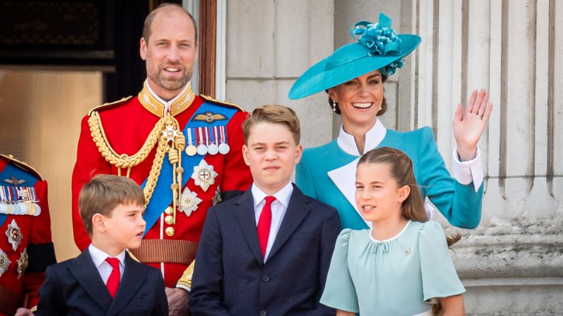 William, Kate, George, Louis and Charlotte