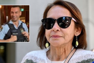 Gasps as alleged killer cop’s mum granted bail
