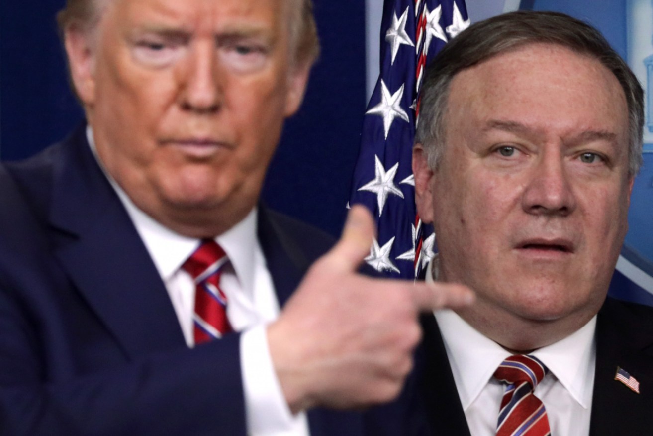 Donald Trump's Secretary of State Mike Pompeo has threatened to exclude Australia from intelligence sharing.