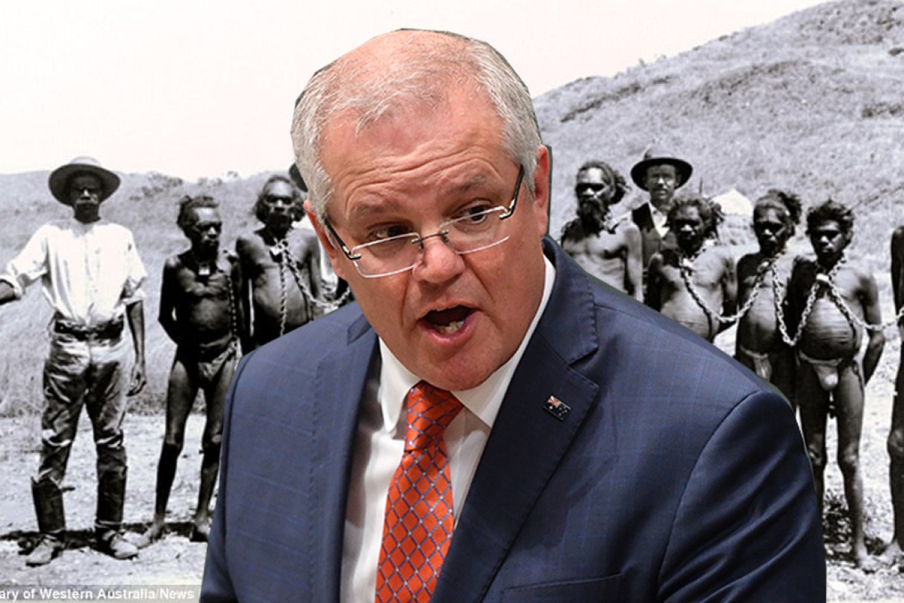 Scott Morrison's comments caused a stir among historians.