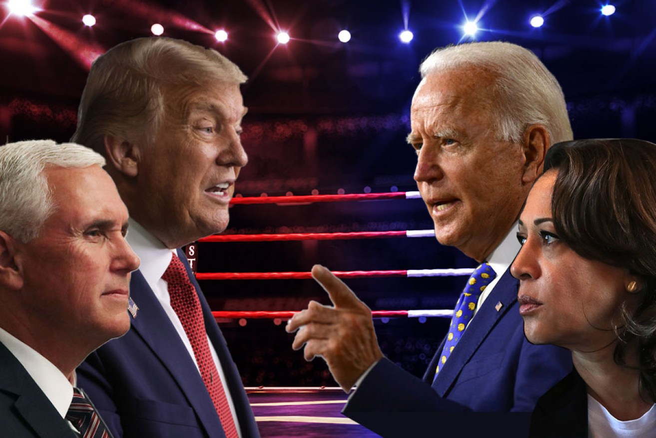 Democrat Joe Biden is warning of Team Trump's efforts to twist the voting.