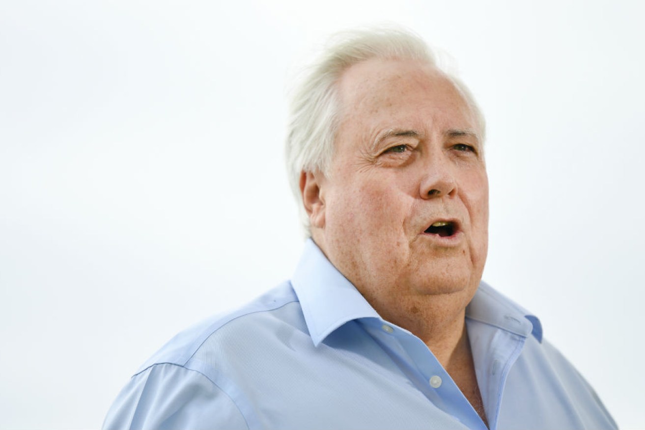 Clive Palmer faces a maximum penalty of five years in jail.