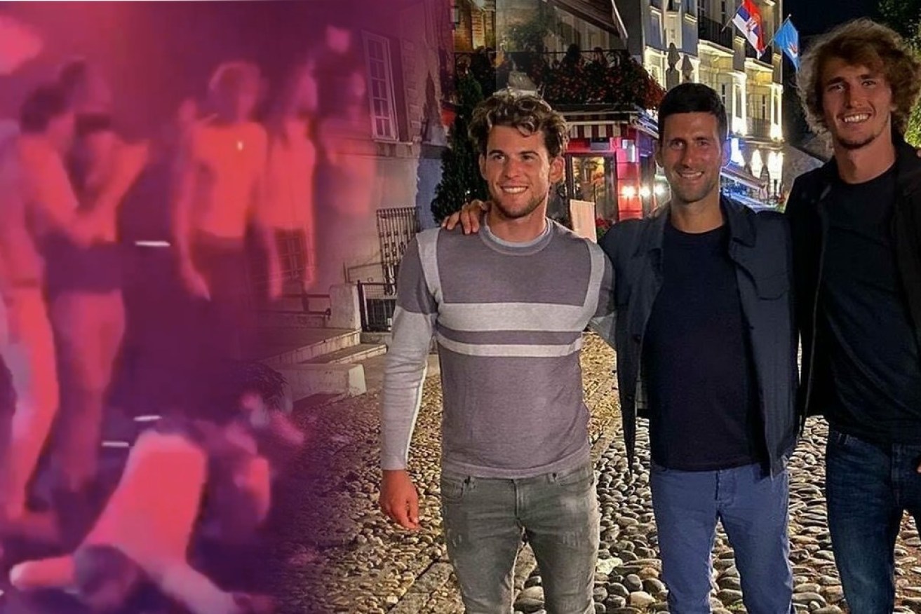 Novak Djokovic has been criticised for partying recklessly before holding a tennis event that ignored social distancing rules.