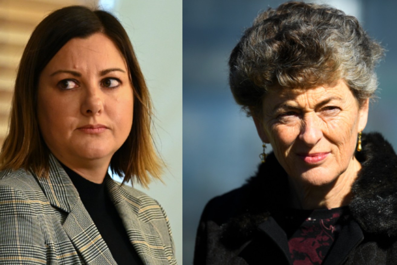 Labor's Kristy McBain won over the Liberal Party's Fiona Kotvojs.