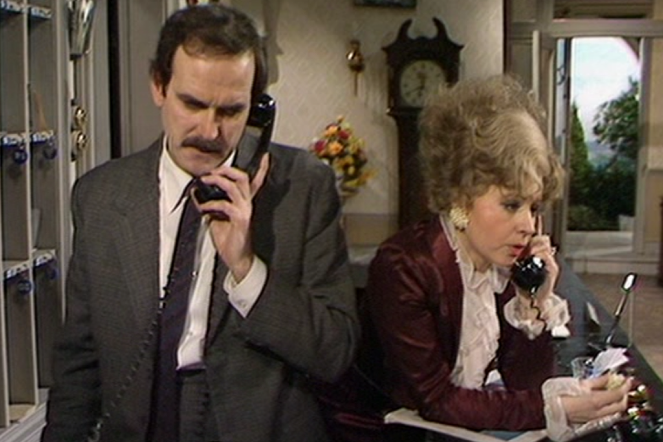 An episode of the 1970s BBC series Fawlty Towers has been removed from the BBC's streaming service.