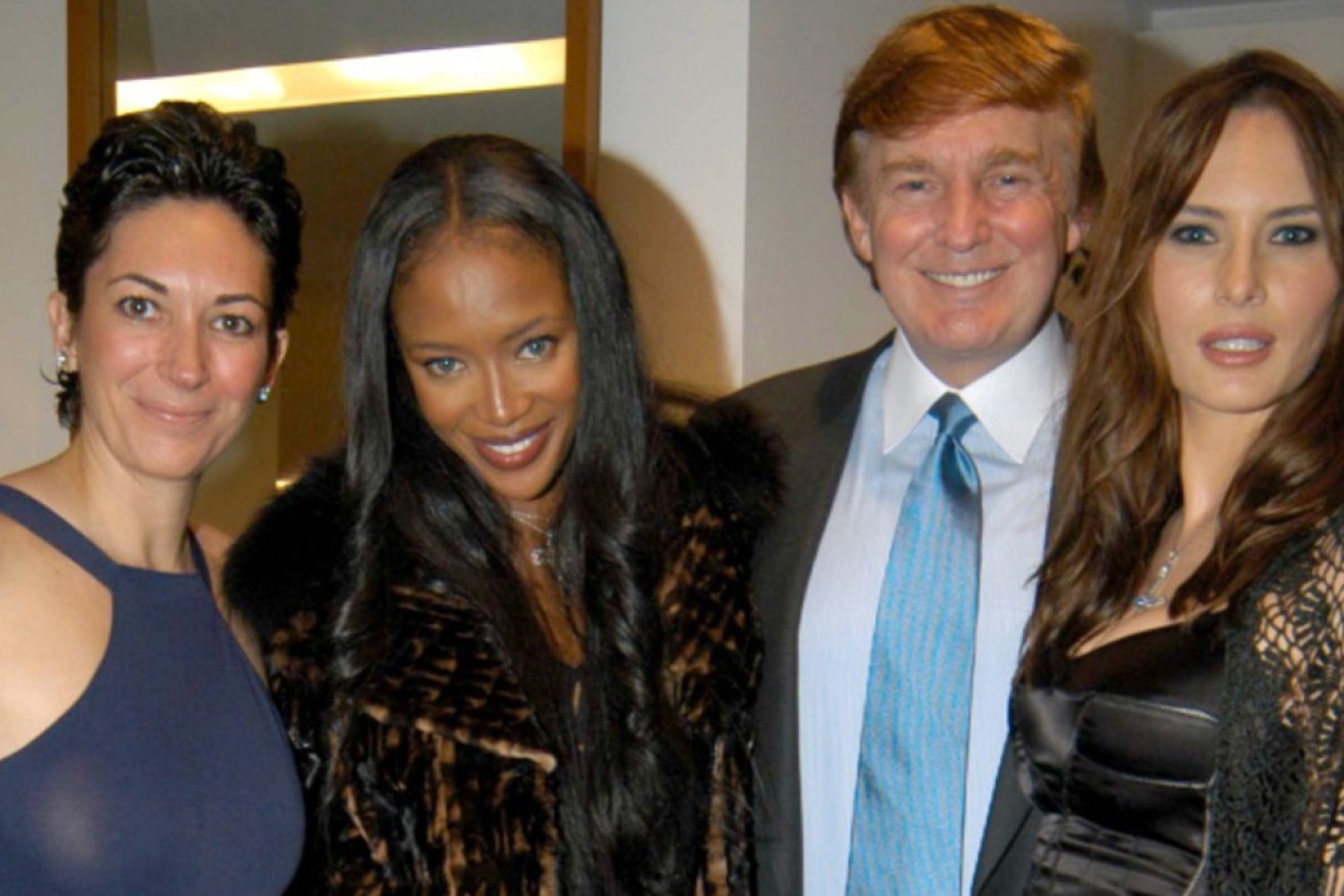 Ghislaine Maxwell, shown here with Donald Trump and supermodel Naomi Campbell - cultivated friendships with the high and mighty - and innocent teenage girls.