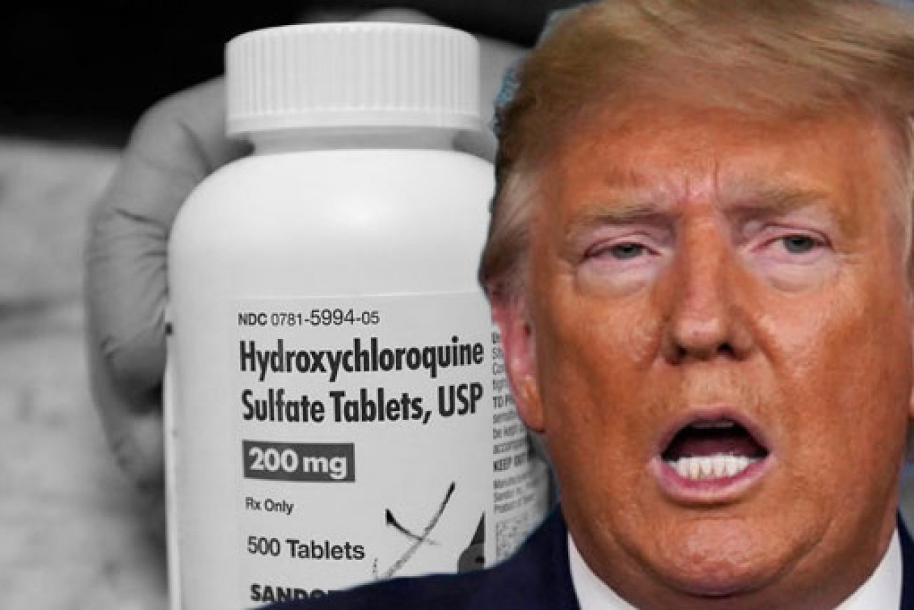 Donald Trump has admitted using hydroxychloroquine to ward off the coronavirus.