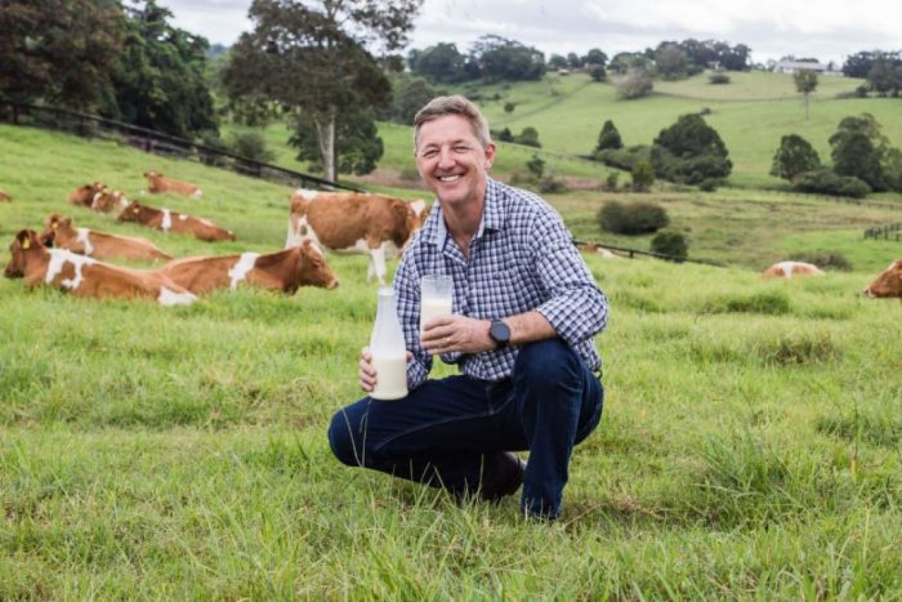Jeff Hastings has patented new technology that can keep milk fresh for 60 days. 