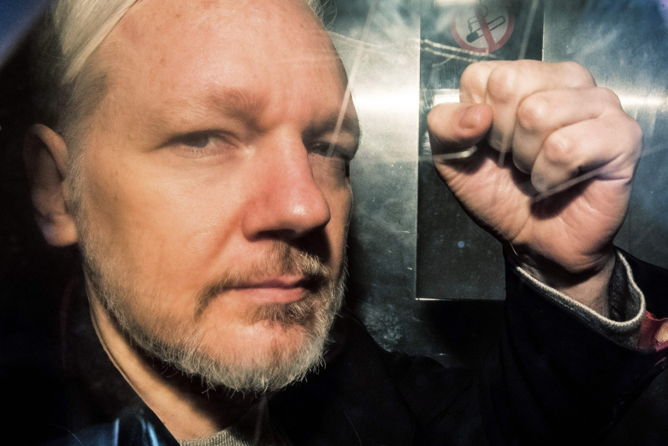 Julian Assange has been kept in solitary confinement at Belmarsh Prison since his arrest on April 11.
