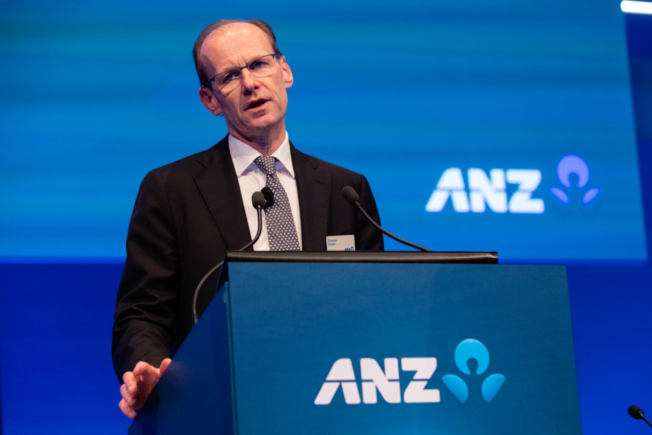 Shayne Elliott, chief executive of ANZ, which had a sharp lift in return on equity in 2017.