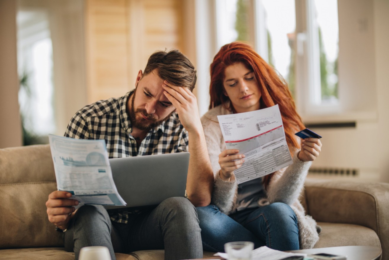 ANZ reported 500 or 600 families got "themselves into difficulties" in the half year to December. 