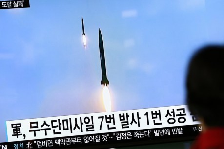 North Korea fires suspected missiles into sea